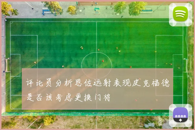 评论员分析恩佐远射表现皮克福德是否该考虑更换门将